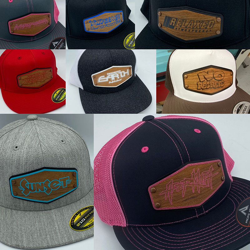 Woody Collection - Flexfit 210 - Premium Fitted - Flat Bill Woody Collection - Flexfit 210 - Premium Fitted - Flat Bill