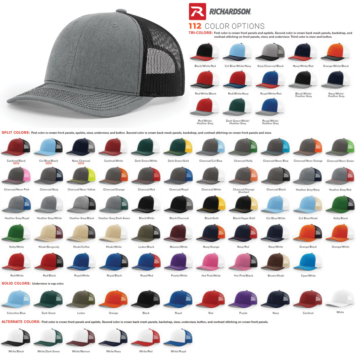 Paisley Badge - Richardson 112 - Trucker Snapback - Round Bill Paisley Badge - Richardson 112 - Trucker Snapback - Round Bill